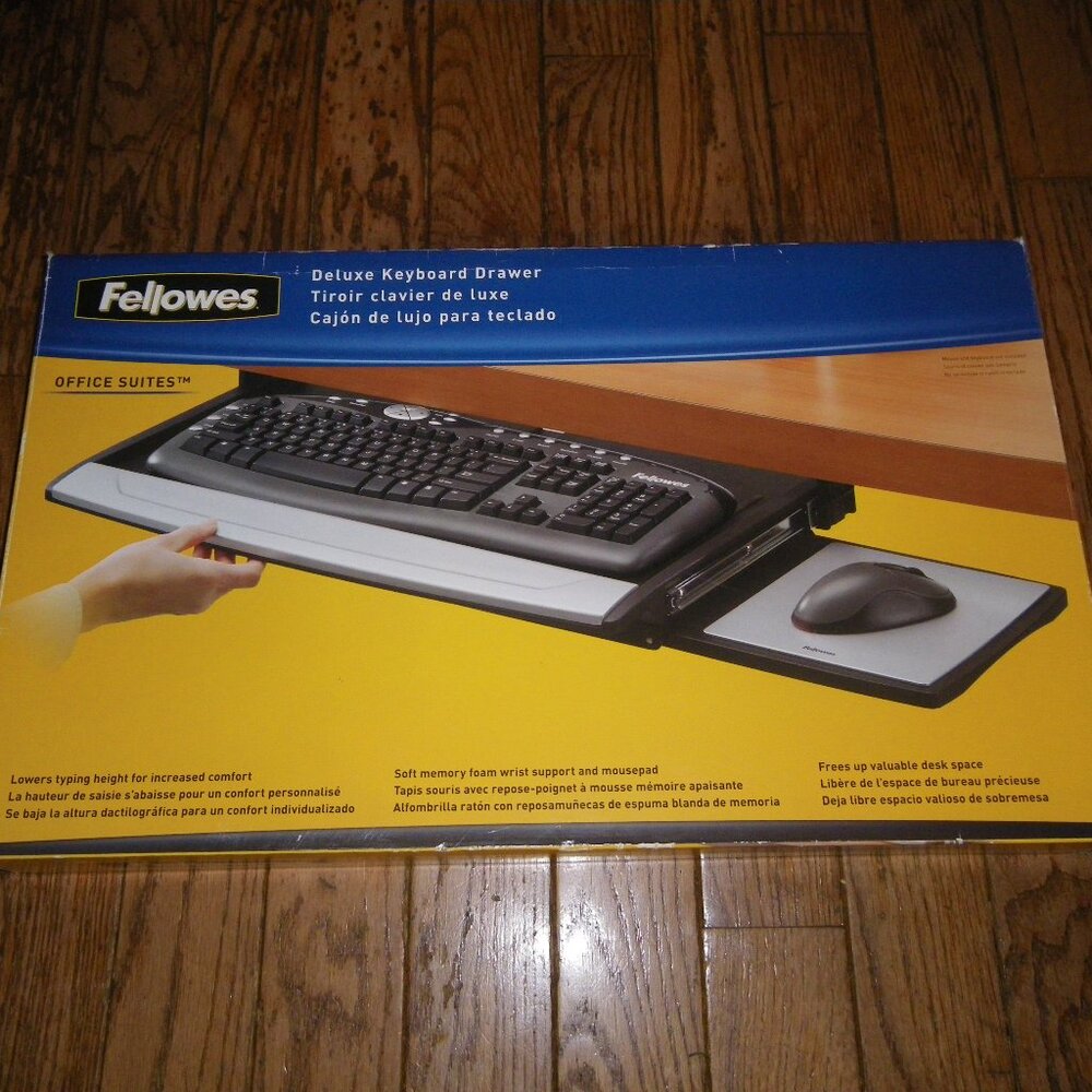 Fellowes Office Suites Deluxe Keyboard Drawer